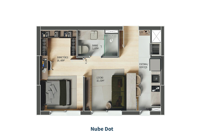 Planta do apartamento